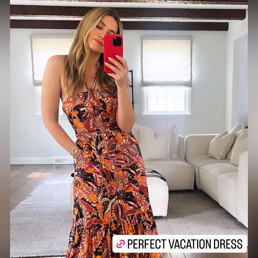 A.L.C Adelle Tiered Halter Dress NWT